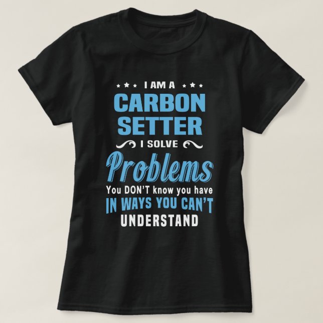 Carbon Setter T-Shirt (Design vorne)
