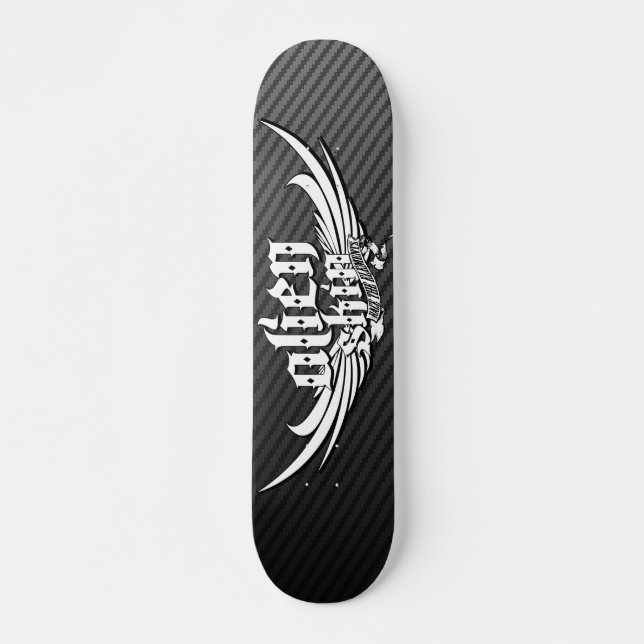 Carbon_skateboard Plattform Skateboard (Vorne)