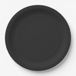 Carbon Style 03 Pappteller