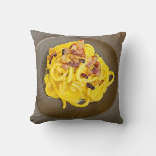 Carbonara pâtes à gros coussin
