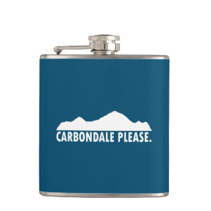Carbondale Flachmann