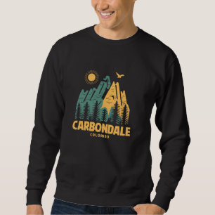 Carbondale Mountains Colorado Wandern im Val Piora Sweatshirt