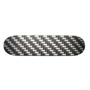 Carbonfiber Kohlenstoff-Faser (Imitat) Skateboard
