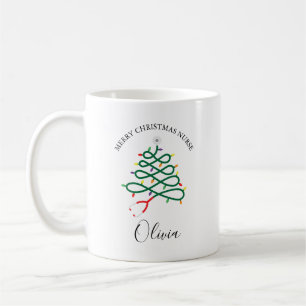 Carburant des infirmières - Mug de Noël mignonne s