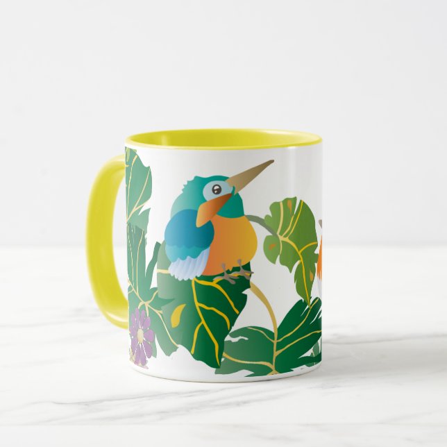 Carburez votre coeur de Love Coffee Mug (Devant gauche)