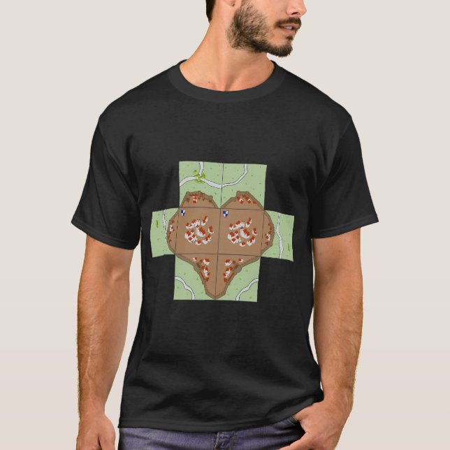 Carcassonne Board T-Shirt (Vorderseite)