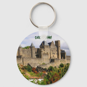 Carcassonne-Festung in Frankreich Schlüsselanhänger