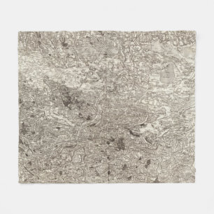 Carcassonne Fleecedecke