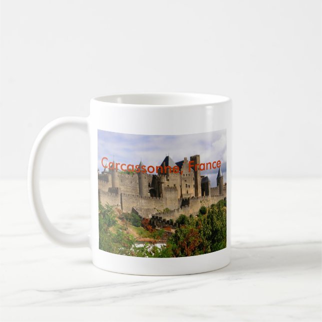 Carcassonne, Frankreich Kaffeetasse (Links)