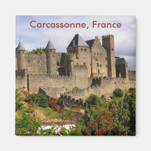 Carcassonne, Frankreich Magnet