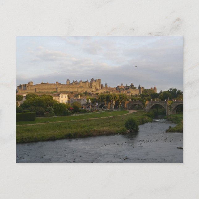 Carcassonne, Frankreich Postkarte (Vorderseite)