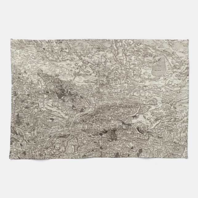 Carcassonne Geschirrtuch (Horizontal)