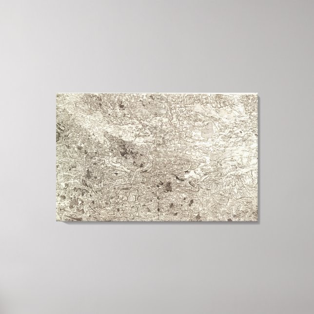 Carcassonne Leinwanddruck (Vorderseite)