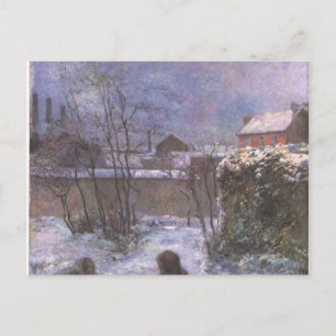 Carcel Street im Winter Postkarte
