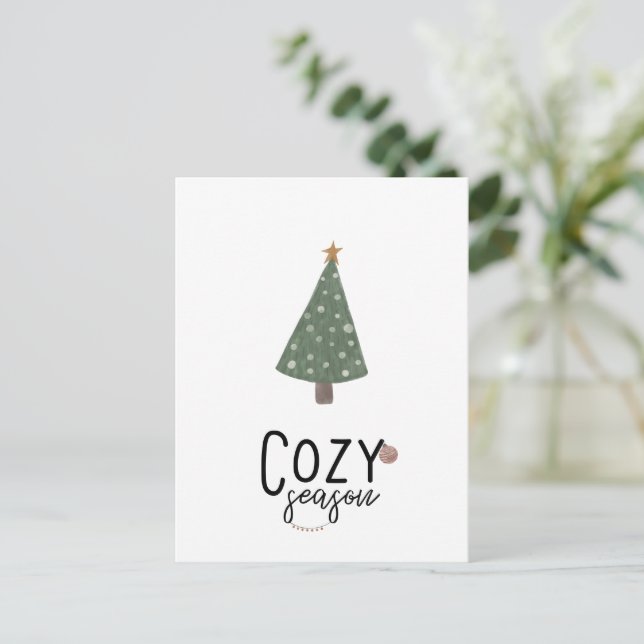 Card (10,8 x 14,2 cm) - Christmas Postkarte (Stehend Vorderseite)