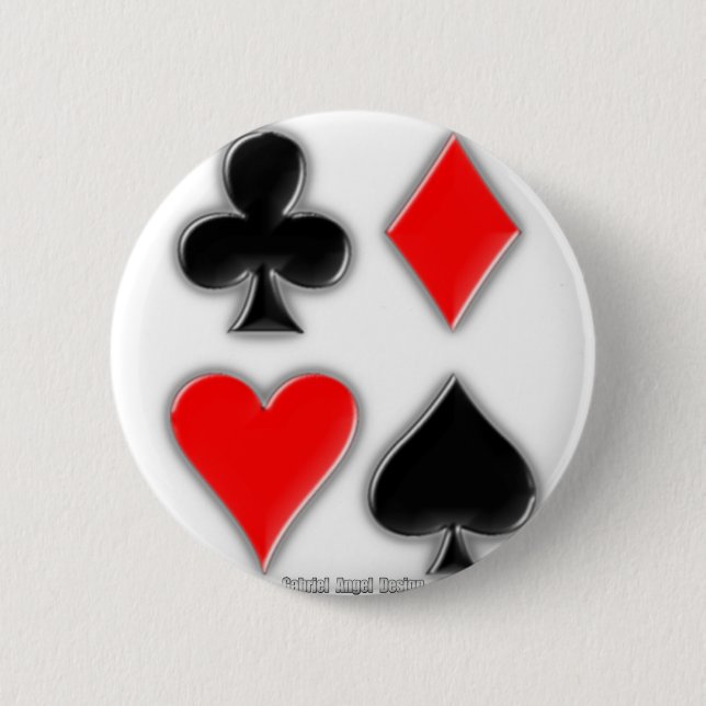 Card-Anzug Button (Vorderseite)