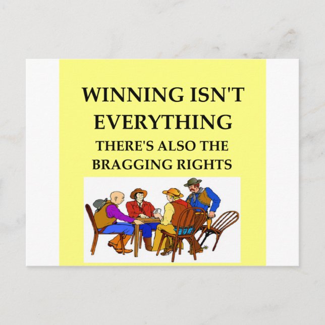 CARD GAMES POSTKARTE (Vorderseite)