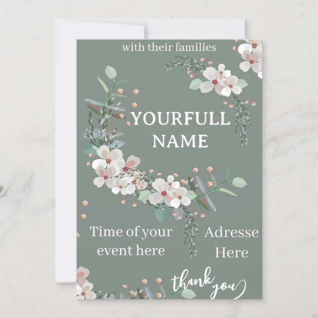 card Invitation (Devant)