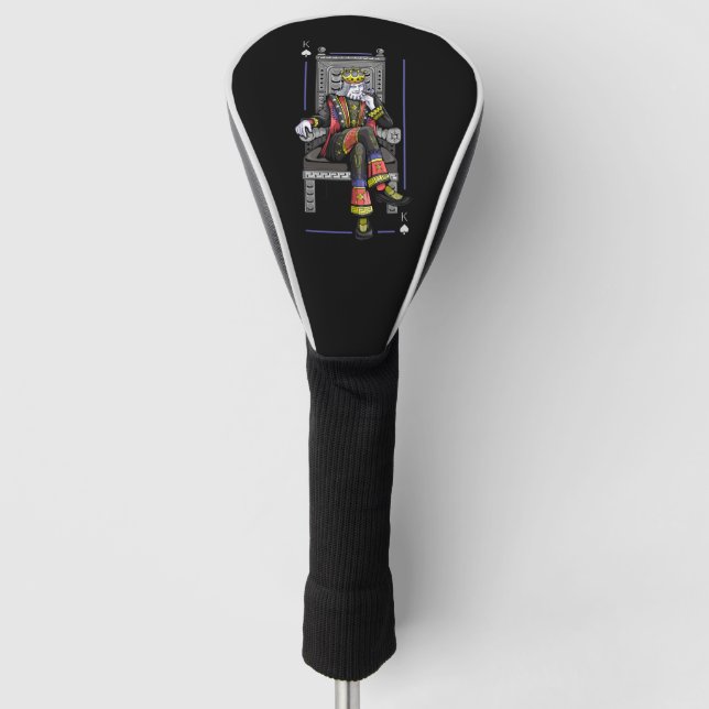 Card King Golf Headcover (Vorderseite)