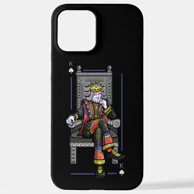 Card King iPhone 12 Pro Max Hülle (Rückseite)