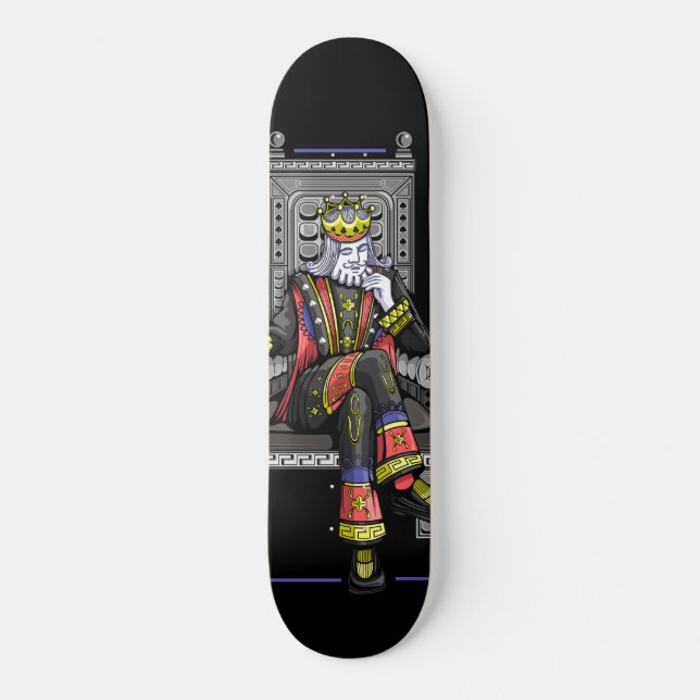 Card King Skateboard (Vorderseite)