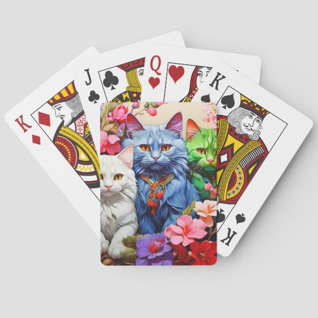 Card Poker for Cat Lovers Spielkarten (Rückseite)