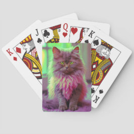 Card-Poker für Katzen-Liebhaber Spielkarten