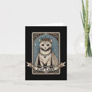 Card Shirt Kinderlose Katze Lady Shirt Wähle Kamal Karte