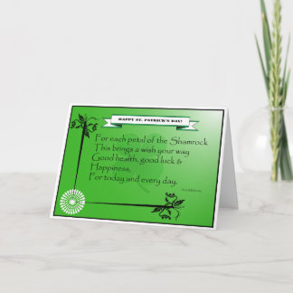 Card_St. Patrick Tag Karte