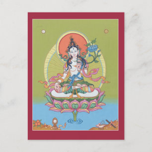 CARD White Tara Postkarte