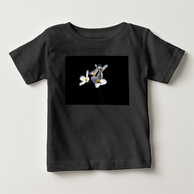 Cardamine Pratensis Blume eim Baby T-shirt (Vorderseite)