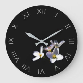 Cardamine Pratensis Blume Gray Roman Num wccn Große Wanduhr