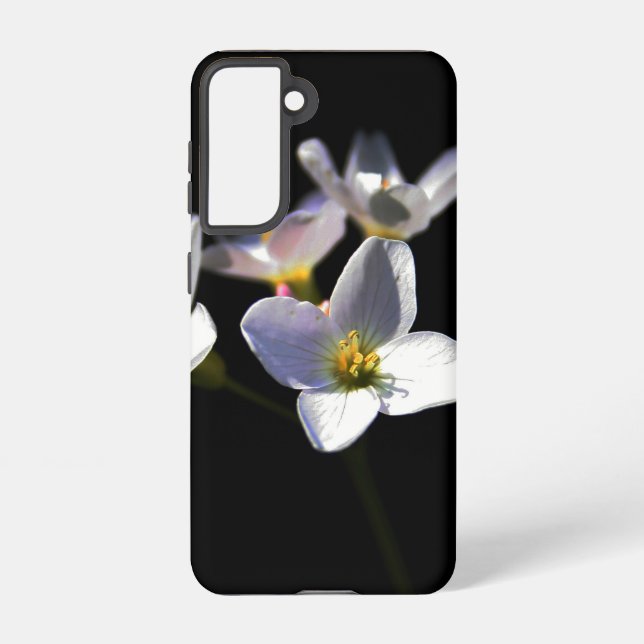 Cardamine Pratensis Blume sgccna Samsung Galaxy Hülle (Rückseite)