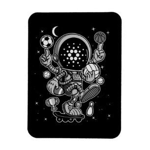 Cardano Coin-Crypto Astronaut Magnet