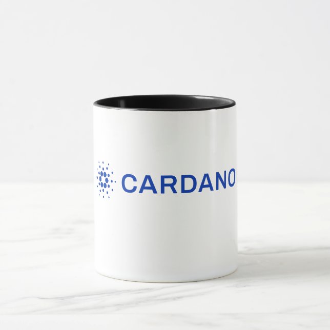 Cardano Full Logo Image Mug (Centre)