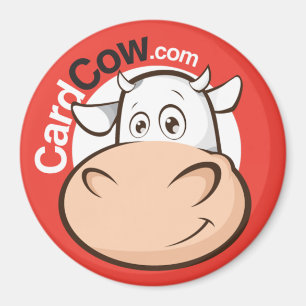 CardCow Logo-runder Magnet