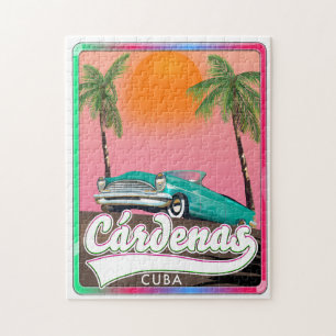 Cárdenas Kuba Vintage-Reiseposter