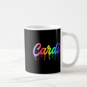 Cardi Vorname Regenbogen-Tropf Männer Frauen Kinde Kaffeetasse