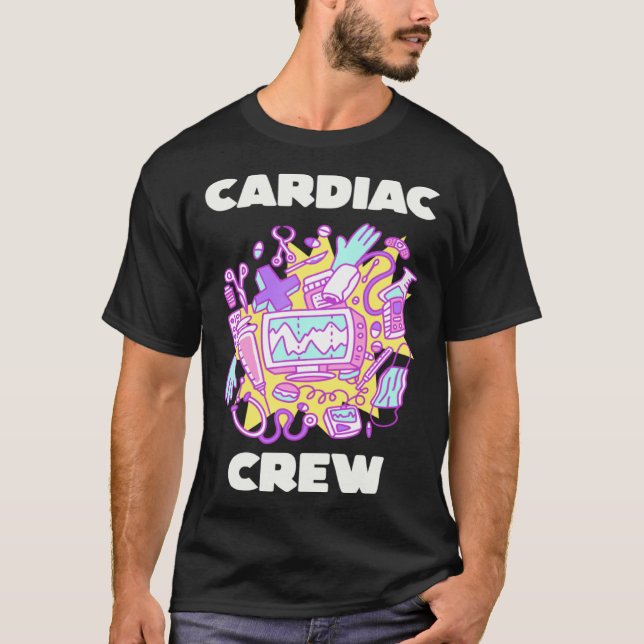 Cardiac Crew Happy Doctors Day T-Shirt (Vorderseite)