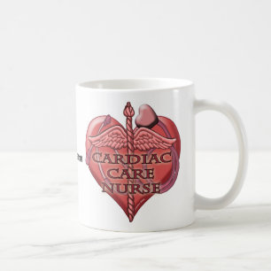 Cardiac Nurse caduceus Tasse