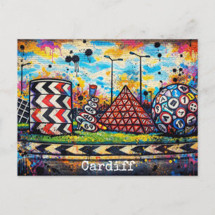 Cardiff-Ansichtskarte Postkarte