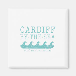 Cardiff by Sea Print - San Diego Encinitas Magnet