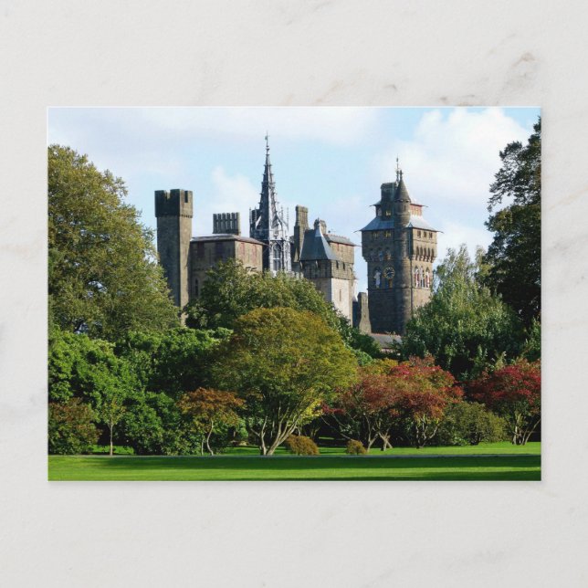 Cardiff Castle II Postkarte (Vorderseite)