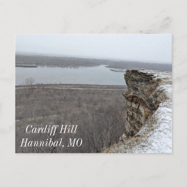 Cardiff Hill Hannibal Missouri Postcard Postkarte (Vorderseite)