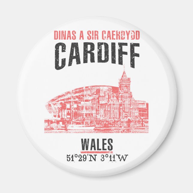Cardiff Magnet (Vorne)