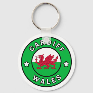 Cardiff Wales Schlüsselanhänger
