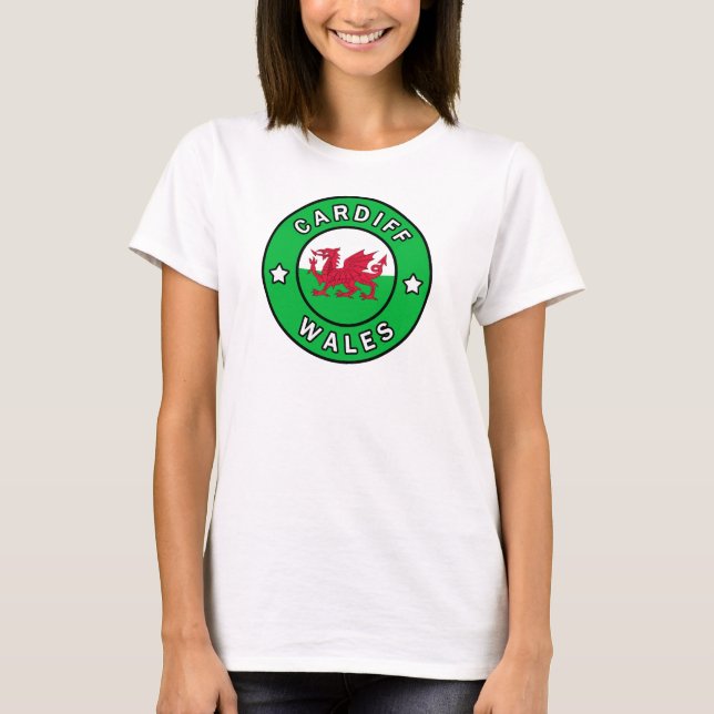 Cardiff Wales T-Shirt (Vorderseite)