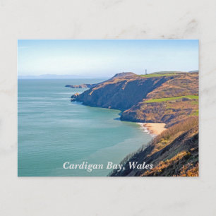 Cardigan Bay, Wales, Postcard Postkarte