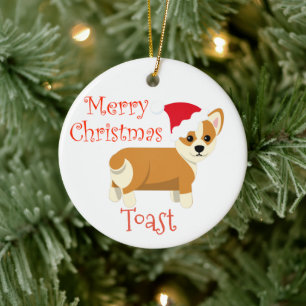 Cardigan Corgi Personalisierter Name Keramik Ornament