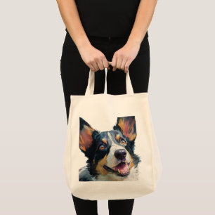 Cardigan Welsh Corgi Aquarell Tragetasche